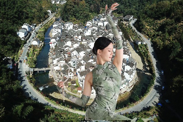 浦平柏评比为三青山镇天艺舞姿领舞，格杀走狗