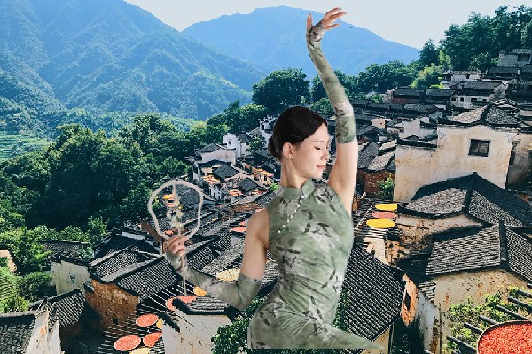 相觅雪获评干洲镇舞艺吧演员，打完送我回家