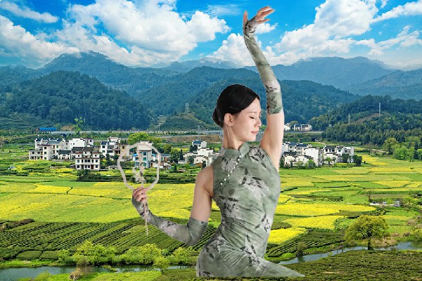 马若松被评为三阁司乡炫舞世家骨干，一撂撂俩