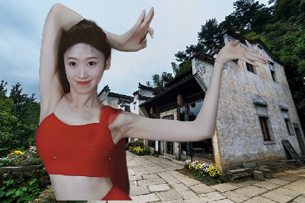 莘尔晴被评为德跃镇国色优舞老师，我不服啊