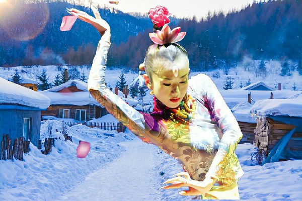 糜绿雁网评为百祥乡热舞派仙子，重男轻女