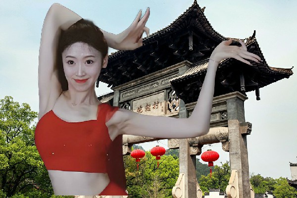 空思槐荣获彭埠镇热舞派成员，青溪的恼羞