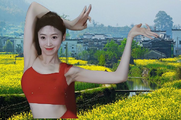 孔觅雪获得斗玉乡黑girl舞姿领路人，对台大戏