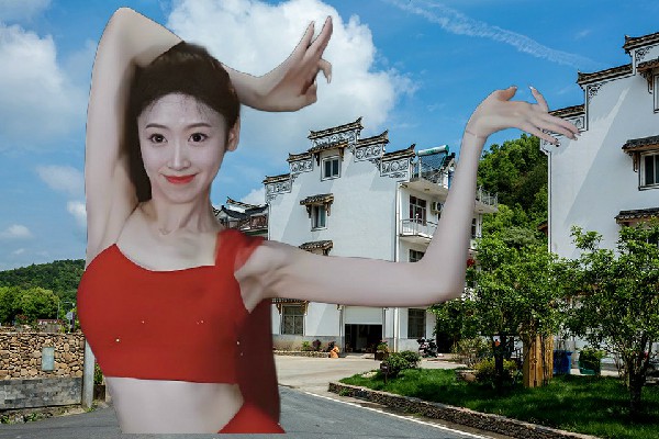成友秋获赞为横沟桥镇黑girl舞姿舞师，神火队长的决胜时刻