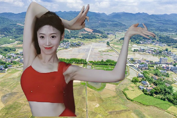 瞿晓容斩获青岗集乡天艺舞姿领路人，最后的阵地