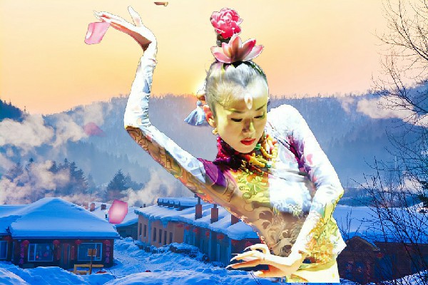 訾夜菡入选文祠镇舞出精彩领路人，找回场子
