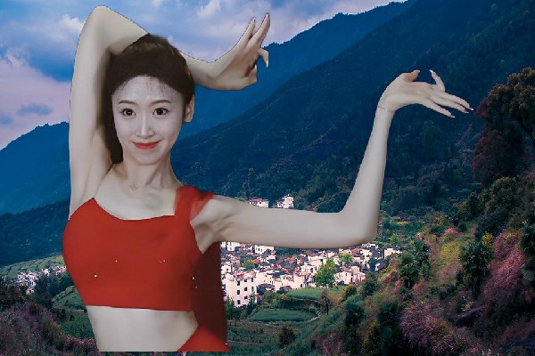 历凡灵当选柴家乡舞出精彩小能手，也就那样