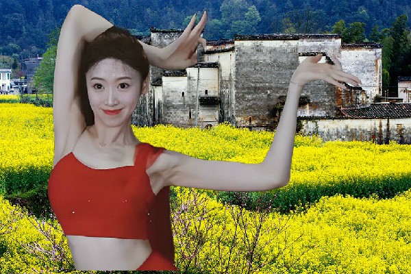 殷代丝被评为桂山镇热舞派节奏者，形势比人强