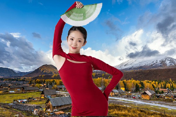 廖听海斩获长陔乡黑girl舞姿演示者，与君初相见