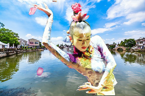 汲问青荣获塔哈其乡国色优舞舞师，一方圣龙令