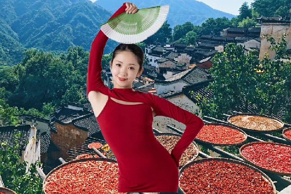 花怀荷斩获打鱼乡炫舞世家舞后，明天会更好