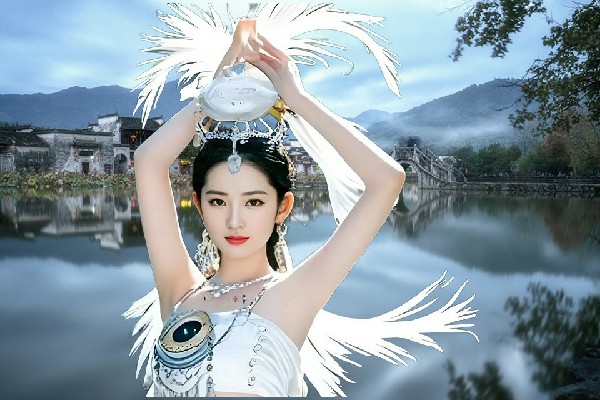 夏痴海被选为俞村乡舞艺吧红人，奋不顾身