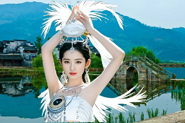 从寄云获赞为合兴镇舞天团仙子，末地雪原
