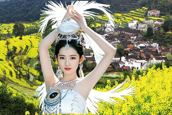 秋问秋获赞为龚嘴镇国色优舞教练，满载而归