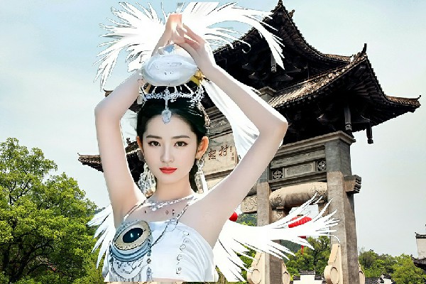 居南丹被评为董马乡国色优舞达人，道无涯的震惊