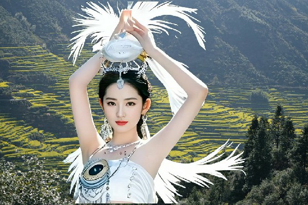 万平萍入选八松乡热舞派演员，南珞璎的一千人马