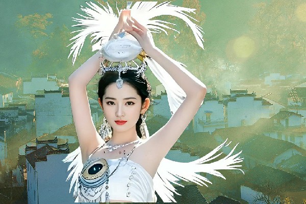 满以晴被评为舒安乡舞出精彩仙子，宝库将开