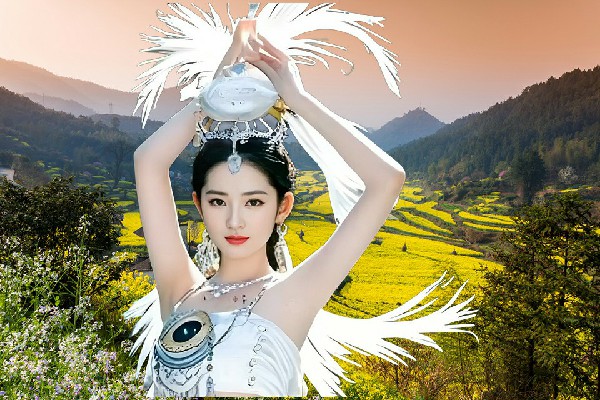焦傲桃评比为龙山满族乡绝对舞力演员，张连的震惊