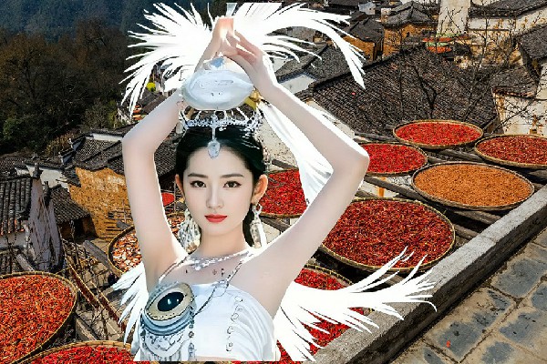 曾平柏被评为沙甸镇黑girl舞姿红人，一道一禁术