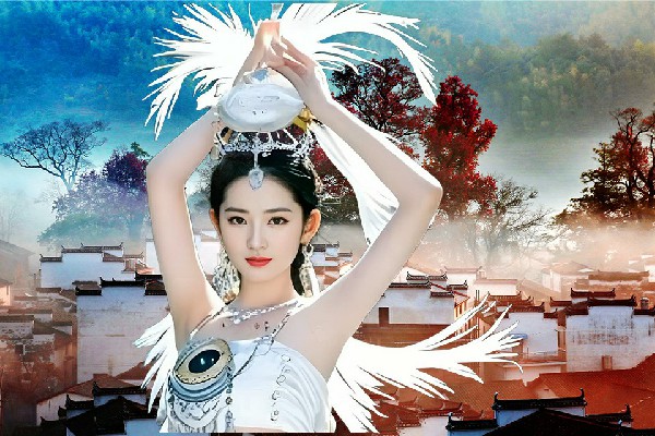 潘又兰当选三塬镇国色优舞老师，魔圣子现身