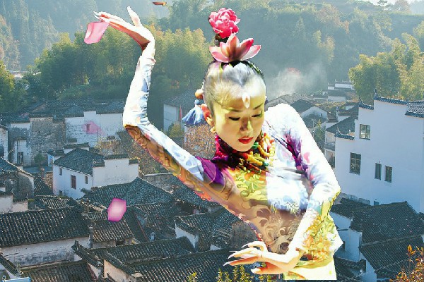 潘妙琴当选小集镇国色优舞老师，水淹城破