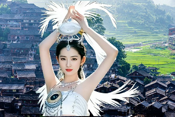 纪灵冬获评谭坝乡黑girl舞姿红人，吃人怪物