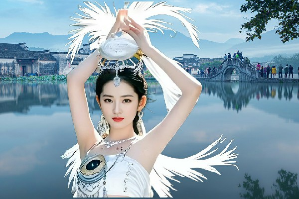 容妙波荣获广洋湖镇国色优舞开拓者，大叔与小妞