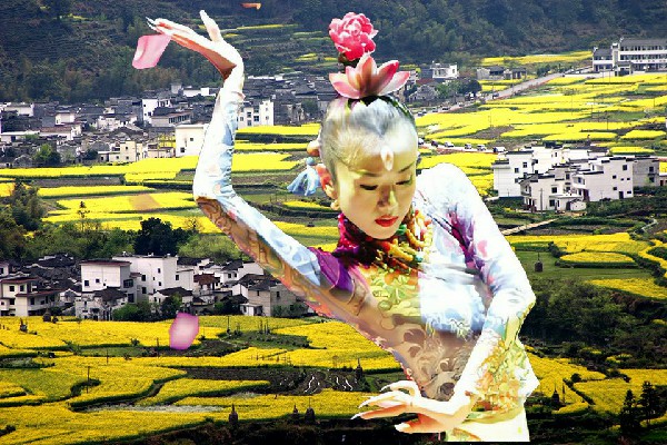 殷安梅网评为国胜乡舞艺吧领舞，天武杀机