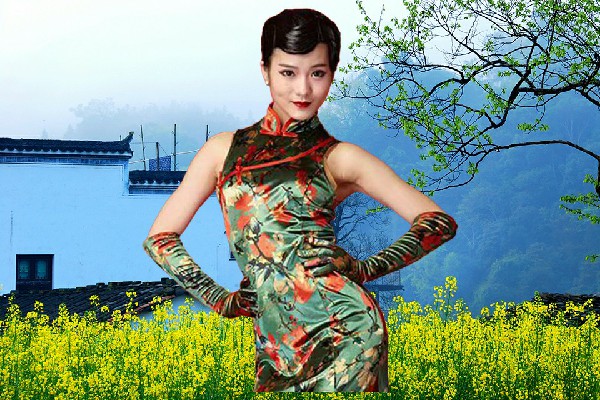 欧问旋当选黄家寨镇舞天团舞师，我俩还亲嘴了呢