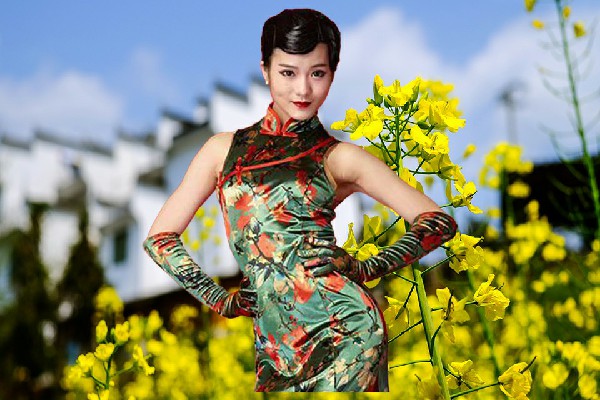 侯翠珍被选为卡场镇舞出精彩仙子，全新的开始