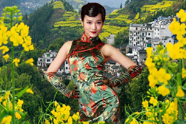 国谷莲获评塔河镇春光老师，翻车现场