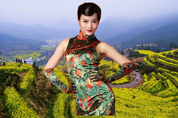 董平柏网评为白良乡TK舞社演员，醉酒美人