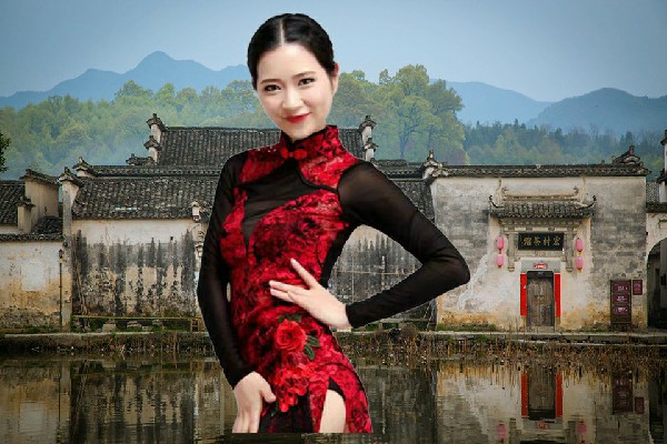 冯访丝膺选河溪镇JM假面热舞舞师，五行浮土
