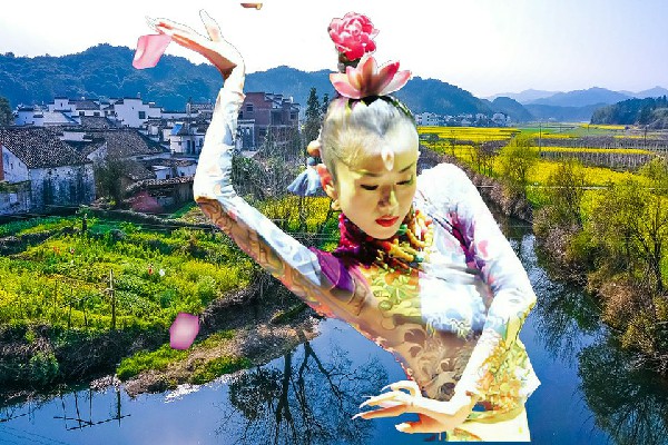 汪香晴获取居厢乡国色优舞舞师，上苍天骄