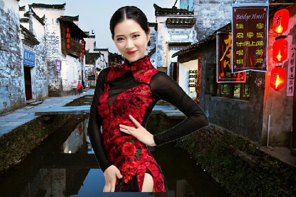 丁以梅斩获黑牛营子乡黑girl舞姿教练，开始你的表演