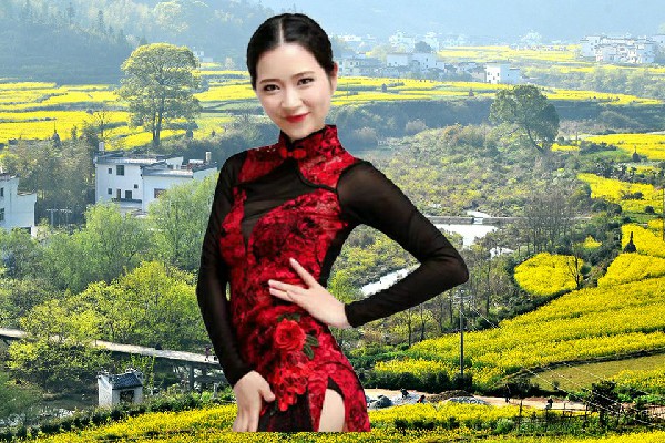 蓟雪冬评比为梅岐乡舞出精彩节奏者，你情我愿