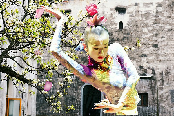 宁水桃荣获石北乡黑girl舞姿小能手，天生的狐狸精