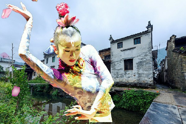 廖凝桃当选太原乡天艺舞姿老师，不当人看