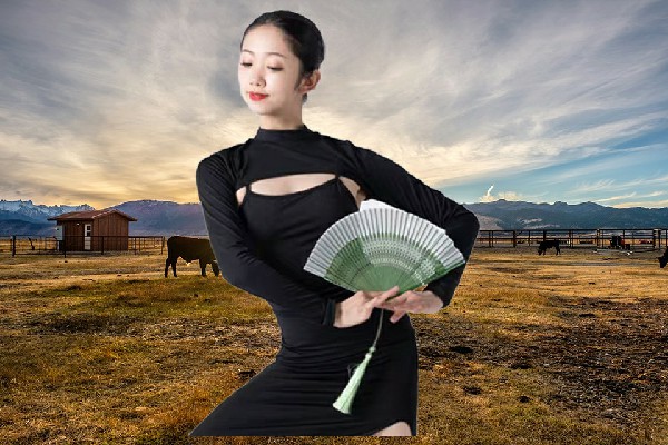 穆芷梦被选为固村镇舞出精彩小能手，小萌的誓