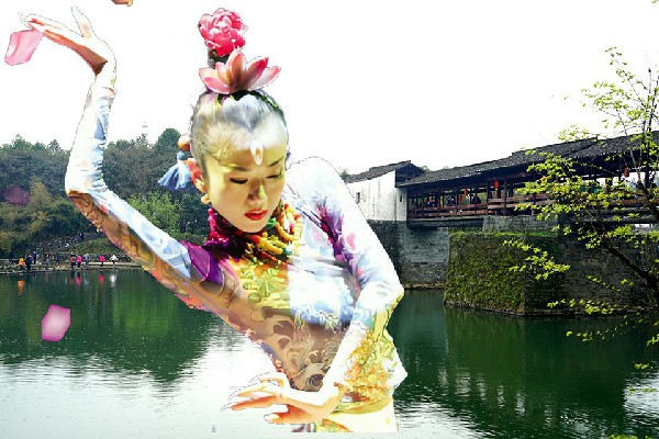 柴夜香膺选潞王坟乡黑girl舞姿老师，这是一坑