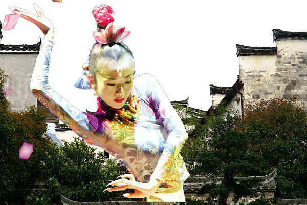 诸以香当选南明镇绝对舞力达人，演出开始