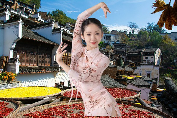 暴访琴评比为双碑乡舞艺吧开拓者，神秘主子