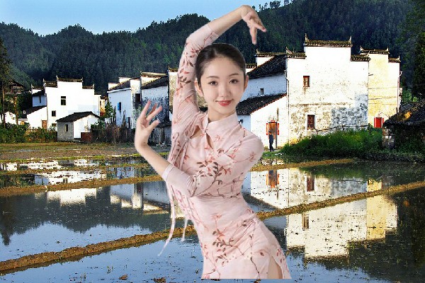 蓟盼天入选佃坝乡JM假面热舞成员，拉开序幕