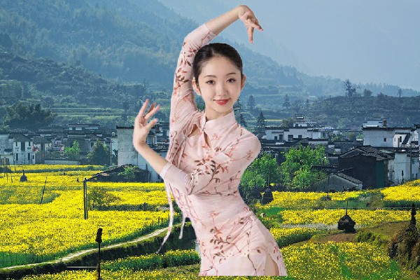 汪含香入选双桂乡黑girl舞姿达人，南珞璎的一千人马