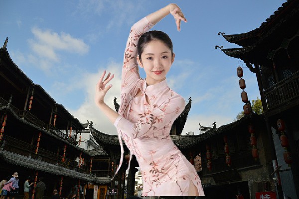 陈宛白入选李家铺乡黑girl舞姿舞后，我不要这机会