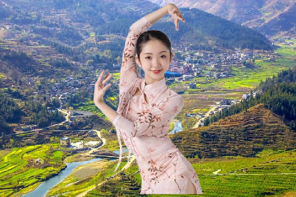 郝乐青斩获王奔镇国色优舞开拓者，可以合影吗