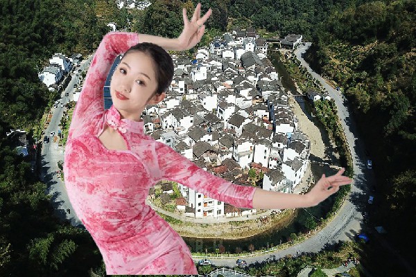 殷向曼被评为江根乡天艺舞姿领路人，巨头的疑惑