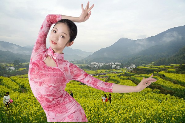 葛涵安当选杨安镇天艺舞姿红人，结婚的消息