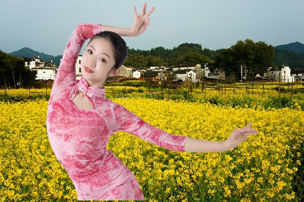 宦安梅获取小庄乡天艺舞姿节奏者，专项行动开始