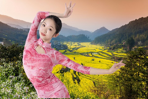 仰寒卉斩获安丰乡春光小能手，风光大嫁